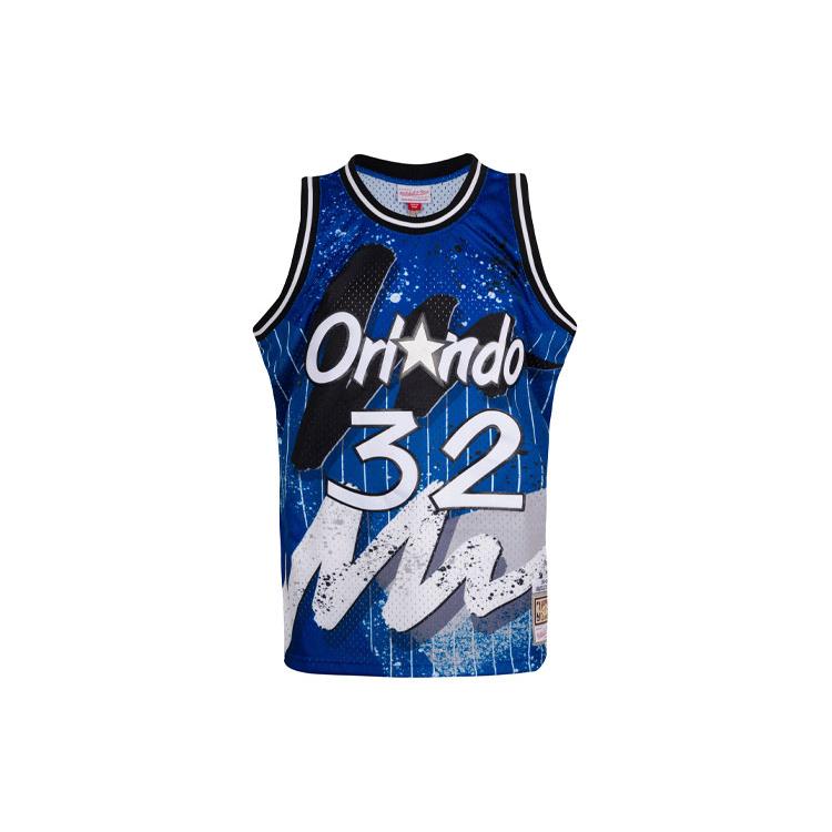 Mitchell Ness "NBA Magic 1994 Shaquille O'Neal" Hyper Hoops Swingman jersey vest top TFSM1253-OMA94SONBLUE