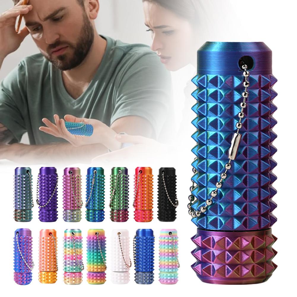 Little Ouchies Fidget Mini Grippie Spike Small Grip Sensory Toy for Anxiety Stress Relief Pain Stimming Roller Toy Keychain Gift