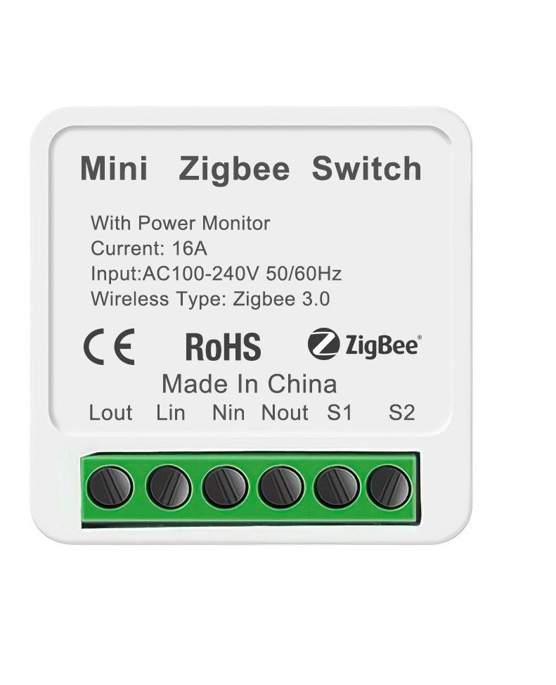 Graffiti Zigbee/WiFi Smart Multi-channel Switch: On-Off, Dry Contact, Curtain Control, Dimming, Metering Compatibility