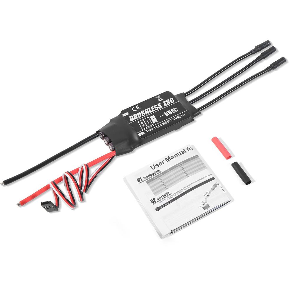 Brushless ESC Electronic Speed Controller Versatile Brushless ESC Electronic Speed Controller for RC Helicopter Aircraft