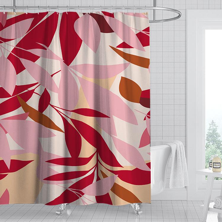 

JINRUN утолщенная водонепроницаемая занавеска для ванной комнаты, устойчивая к плесени, занавеска для душа, занавеска для душевой перегородки, занавеска для душа, занавеска для ванной комнаты, бесплатная перфорация 180cmx200cm