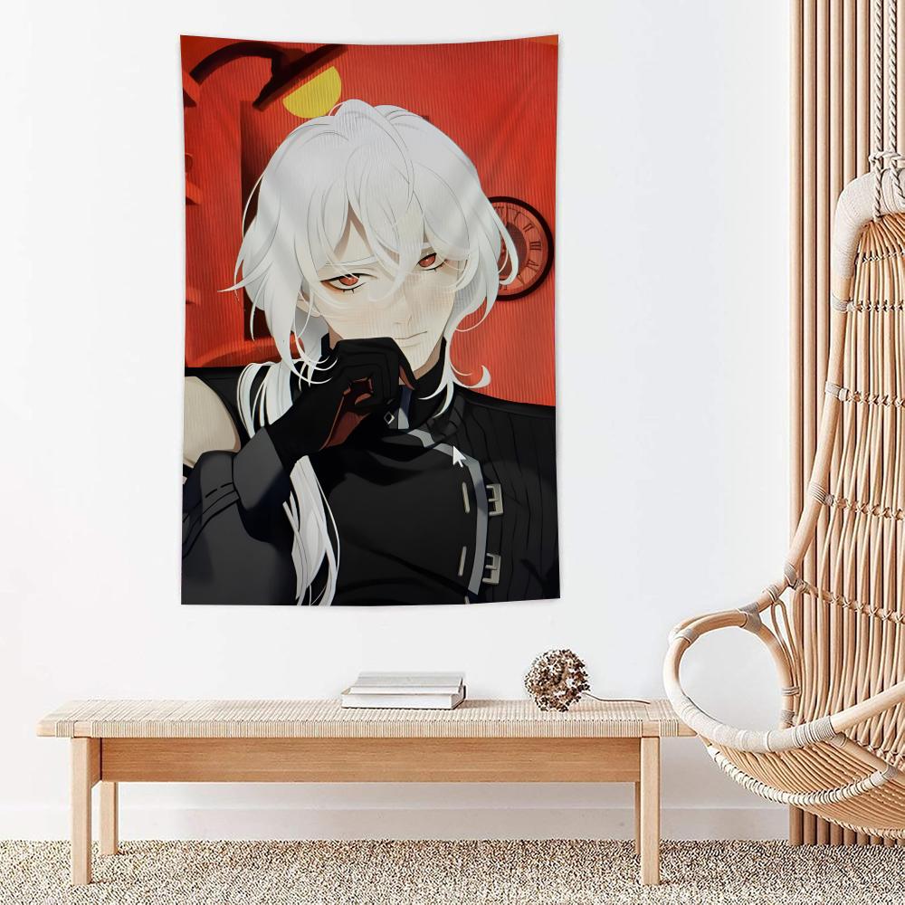 Game A DDate With Death Tapestry For Bedroom Living Room Outdoor Wall Decor Simple Stylish Art Piece Vertical Design