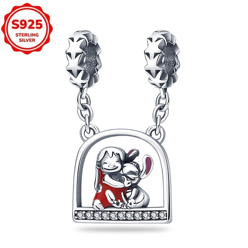 Squirrel Chip Dale Copper Witch Villians Princess Charm Bead For Women Original Bracelet Diy Jewelry Pendant Gift