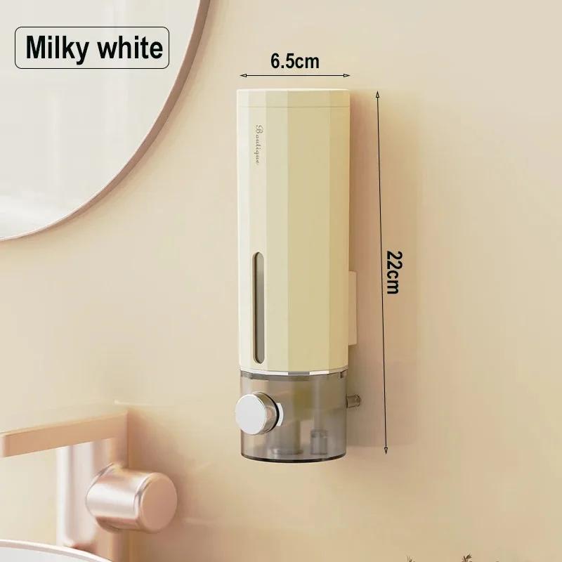 Soap Dispenser Non-Perforating Hand Sanitizer Wall Hanger Press Dispenser Home Hotel Shower Gel Shampoo Box Shower Gel Dispenser