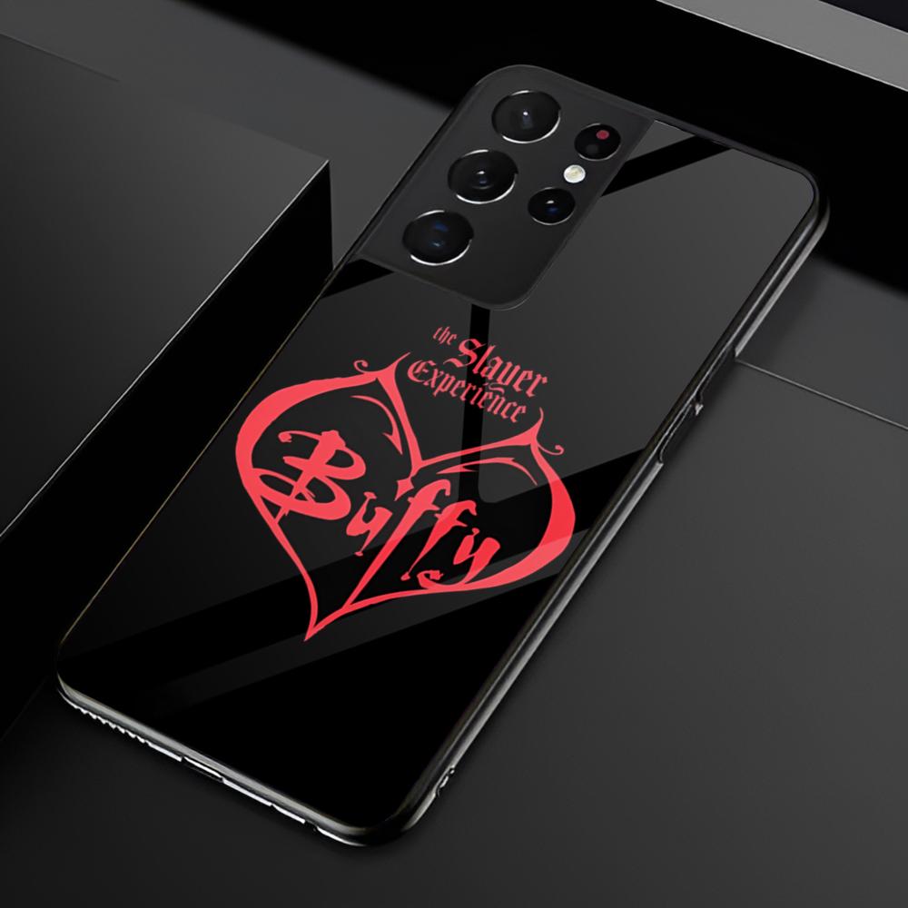 B-Buffy The V-Vampire Slayer Phone Case For Samsung S25 S24 Ultra 23 Fe 22 Plus Galaxy A54 A55 A16 A13 A24 A15 A25 Glass Cover