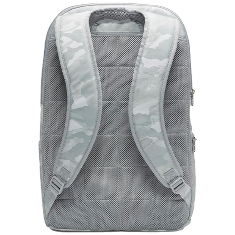 Nike Polyester Backpack Unisex Gray Camouflage Casual BA6216-079