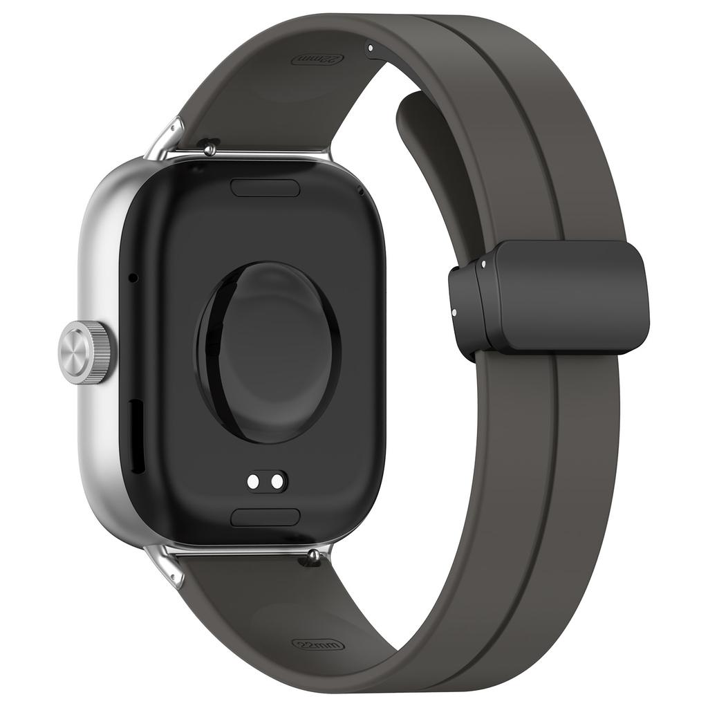 For Xiaomi Redmi Watch 4/Smart Band 9 Pro/8 Pro Silicone Strap Replacement Wrist Band with Folding Buckle