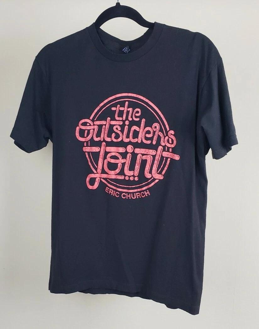 The Outsiders Joint Concert Tee Large Black Band T XL