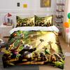 "Joyful Jungle Selfie Adventure" Bedding Sets Duvet Covers Pillowcases(1* Duvet Cover 2* Pillowcases Without Duvet Insert)