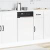 Dishwasher Panel Kalmar High Gloss White 45 X 1.5 X 57 Cm