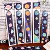 Planet Cartoon Magnetic Bookmark Ruler & Page Marker - Learning Stationery & Reward Gift