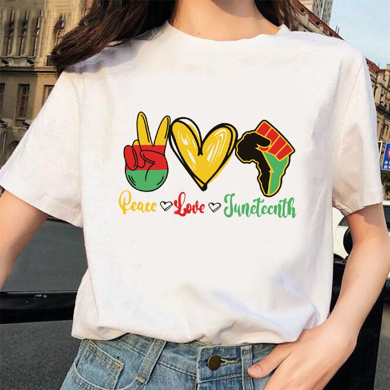 Juneteenth 1865 Sticker Patch For Clothes July 4th Black Girl Free 1776 DIY Heat Transfer Clothes Stickers Iron On Thermal Patch