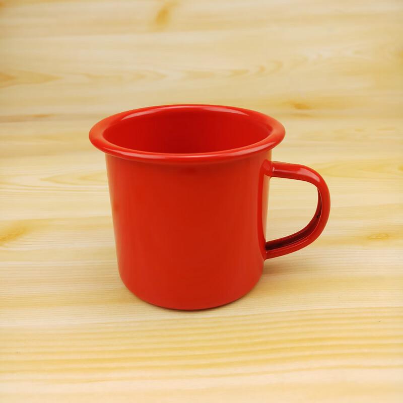 

Набор эмалированных кружек OLOEY Винтажные Красные с ремешками