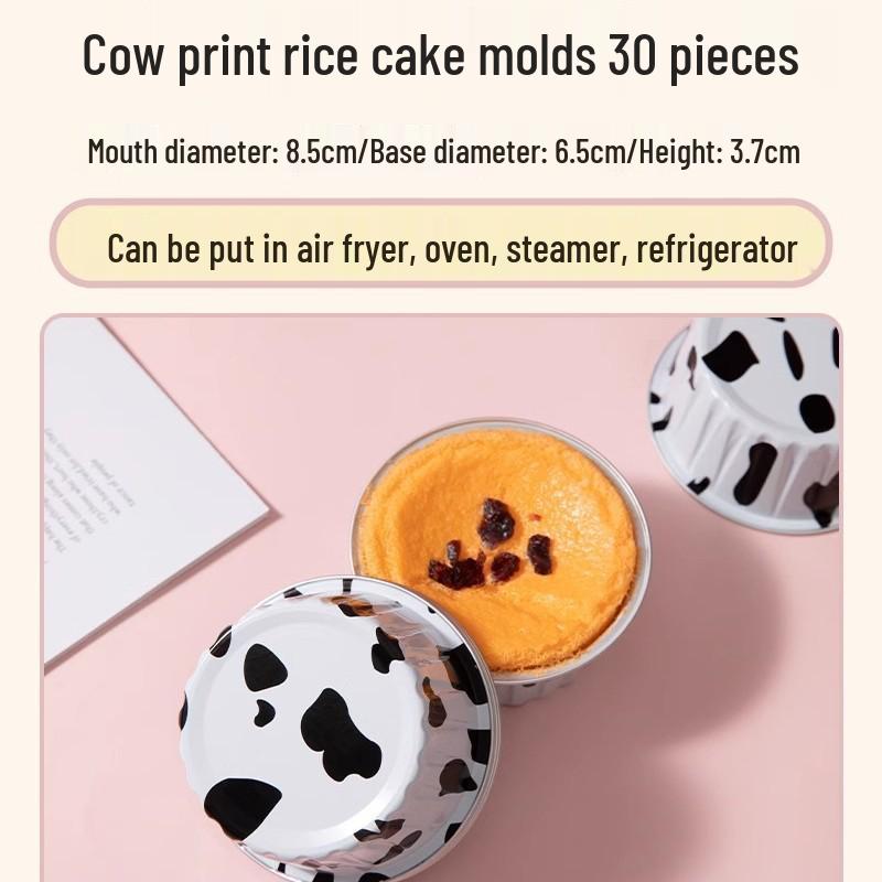 Compact Reusable Tin Foil Egg Tart Molds for Air Fryer & Oven Baking