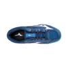Mizuno WAVE KAISERBURG 8 Slip Resistant Abrasion Resistant Low Top Table Tennis Shoes Unisex Blue Silver 81GA242002