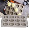 12er Cupcake-Form Antihaftbeschichtet Backblech Tartlet-Form Muffinform Pudding Backform