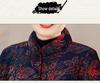 Elegant Winter Velvet-Cotton Jacket for Middle-Aged & Elderly Women