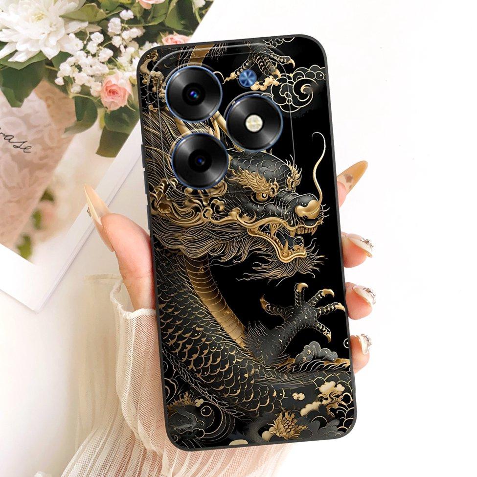 Casing For ITEL S23 Plus Cover Fashion Cartoon Cute Funny Painted Silicone Funda For ITEL S23+ S681LN Phone Case