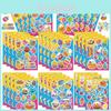 Cute Cartoon Easter Egg Diy Stickers For Kids Interactive Family Fun Pack Of 16