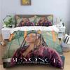 Cantora Pop Feminina B-Beyonce Jogo de Cama Meninos Meninas Solteiro Queen King Size Capa de Edredom Fronha Cama Meninos Adulto Têxtil para Casa