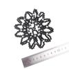Furling Ladies Crystal Snood Dancing Elastic Balle Pearl Hair Nets Headwear Bun Net Hair Bun
