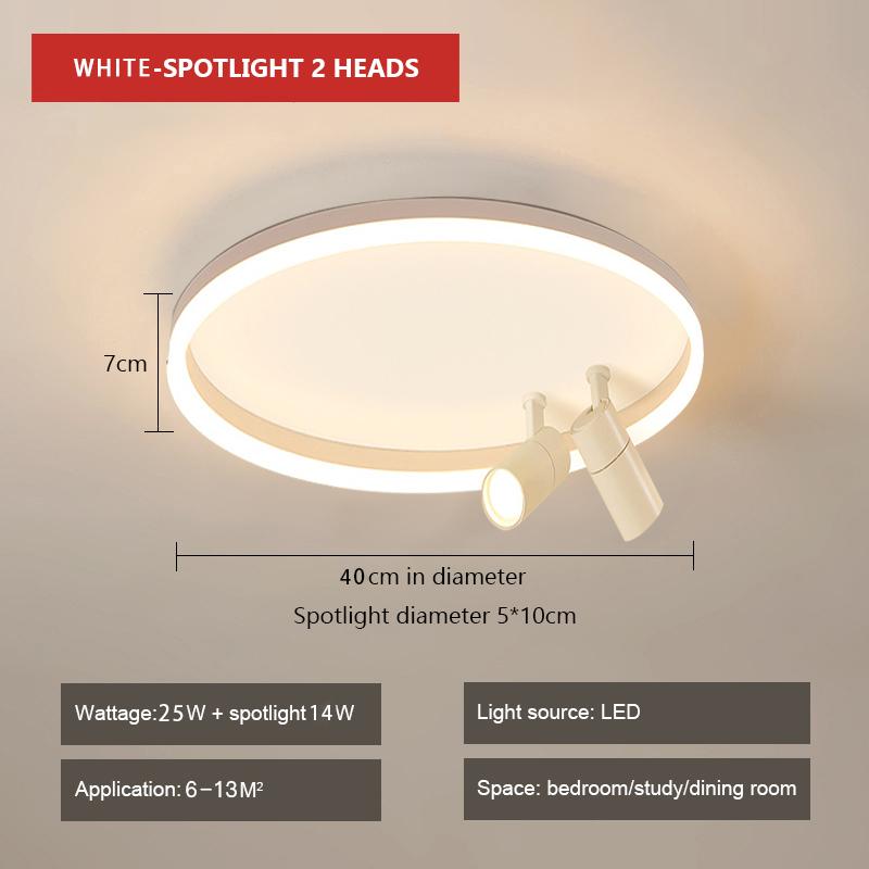 

Современный светодиодный потолочный светильник с люстрой Spotlight для спальни, гостиной, столовой, прохода, домашнего декора, внутреннее освещение, люстра Warm White