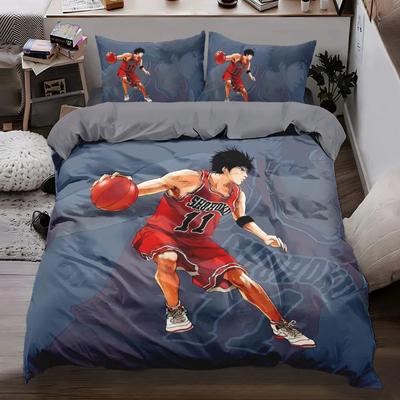 3D Cartoon Slam Dunk Bedding Sets Anime Gift For Teenagers Basketball Teenager Duvet Covers Pillowcase Multi-Size