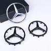 C200 E200 For AMG Benz ABS 3D Star Logo Hollow Badge Sticker For Mercedes Benz AMG GLK W202 W204 W210 W211 W212 W220 Car Steerin