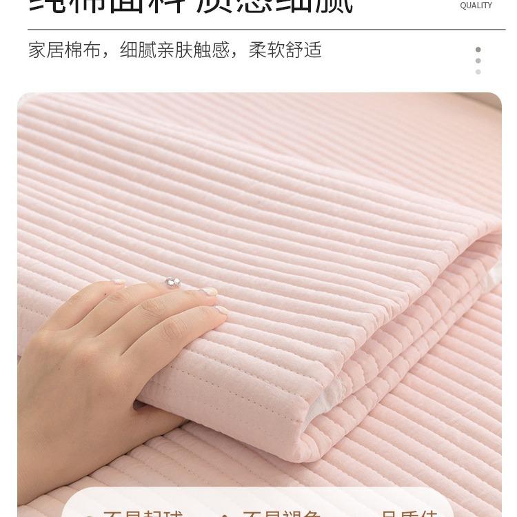 Internet Celebrity Pure Cotton Sofa Cushion Cotton Fabric Four Seasons Universal Non-Slip Seat Cushion  New Light Luxury Sofa Cover