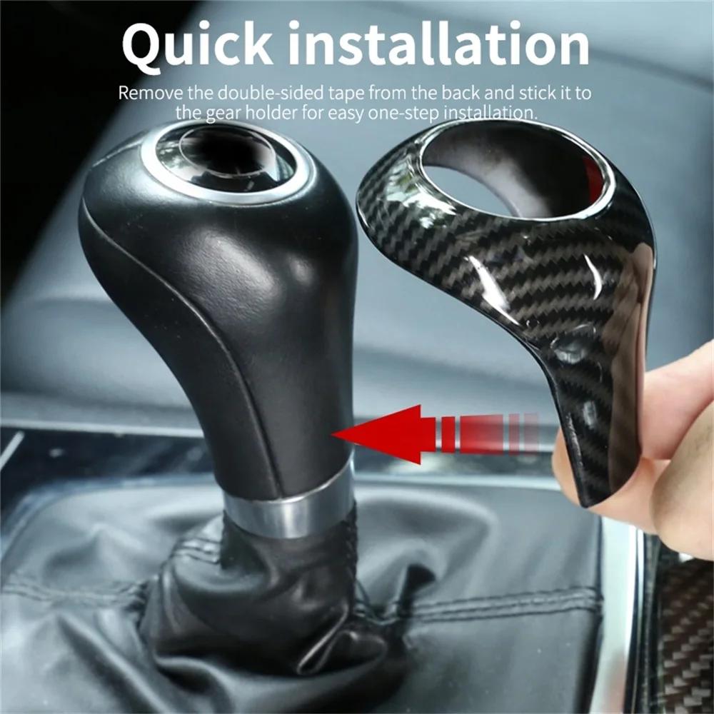 For Mercedes Benz A C E G GLK CLS Class W169 W203 W204 W211 W212 W463 X204 W219 W218 Car Gear Shift Knob Cover Trim Accessories