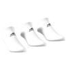 Adidas Training Wear Cushioned 3 Pairs Japan Size L Low-Cut Socks, (FXI60) Men's White/White/White (DZ9384) (Free Size)
