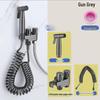 High-Pressure Stainless Steel Bidet Spray Set with Angle Valve