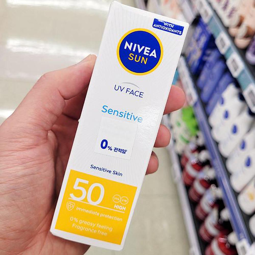 

Nivea Sun Sensitive Face Солнцезащитный крем для лица 50 мл
