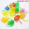 Interesting 10Pcs Dinosaur Finger Puppet Children'S Girls' Birthday Party Favorite Novelty Gift Birthday Gift Children'S Guests