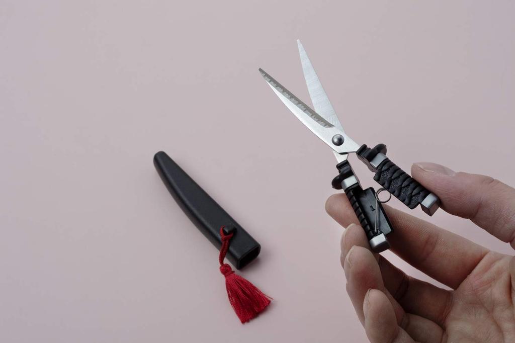 Red Amulet Sword Scissors