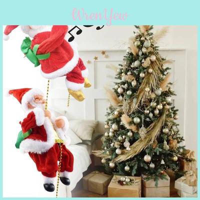 Adorable Electric Christmas Santa Plush Toy With Unique Crawling Features And Vibrant Colors For Holiday Decorations
