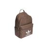 Adidas Recycled Polyester Plain Weave Fabric Backpack Regular Unisex Earth Tone Adidas IS4360