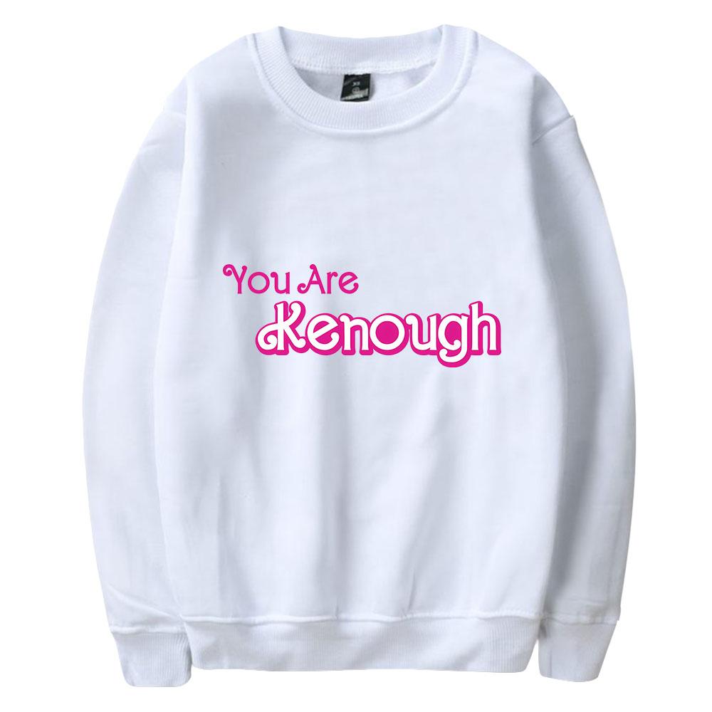

Мода I Am Kenough Графические принты ТОЛСТОВКИ Повседневная спортивная одежда с о-образным вырезом Мужские женские пуловеры Толстовки