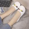 Summer Casual Young Round Toe Ladies Footwear Chic and Elegant Y2k Korean Style Low Price 2025 Trend Slip-on Women's Flat Shoes