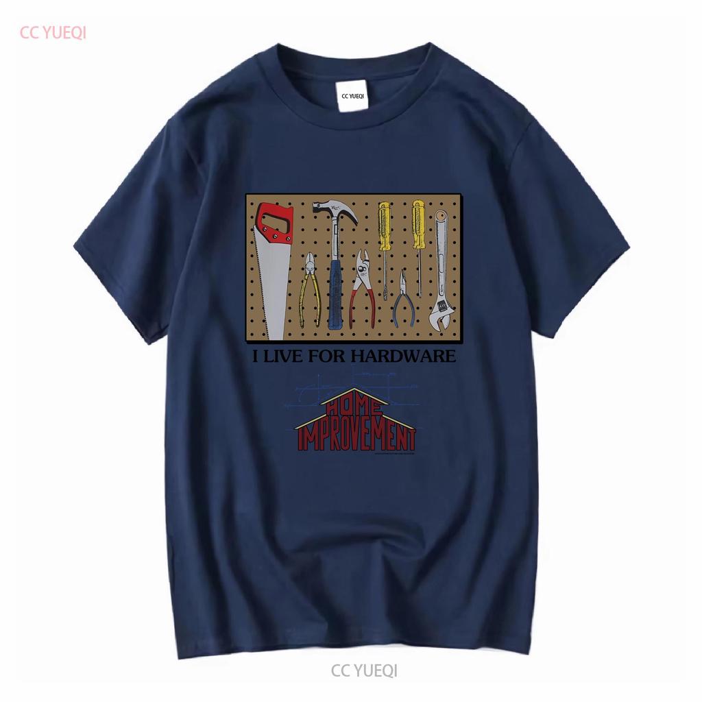 Vintage Home Improvement I Live For Hardware T Shirt Sz XL Tim Allen vintage Washed designer clothes streetwear Versatile