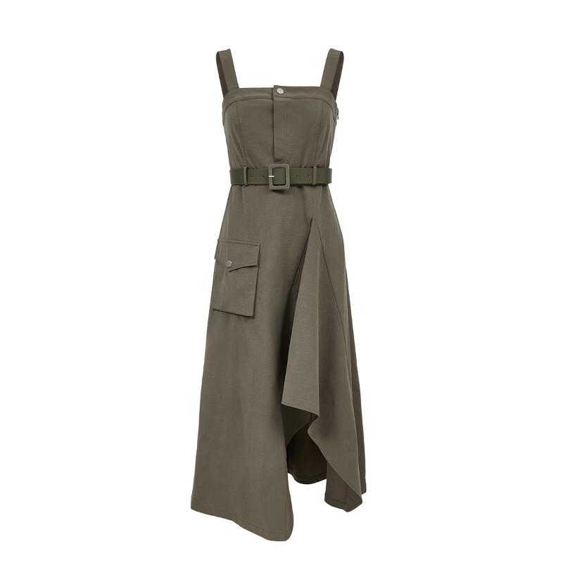 VEROMODA 2025 Autumn Street Style Workwear Strappy Midi Dress