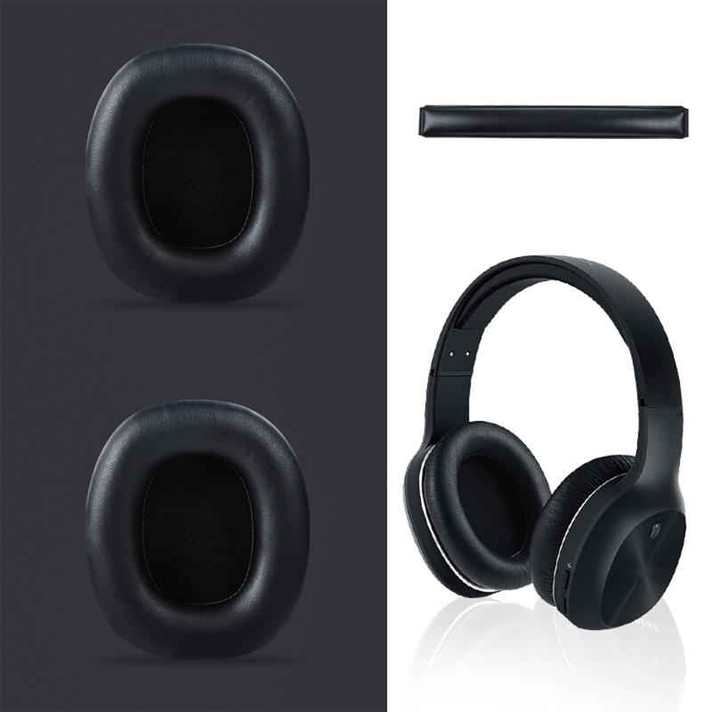 For Edifier W800BT W808BT K800 K830 K815P K841P G1 G20 Headphone Head Beam Cushion Leather Ear Pads Cover Sponge Earmuffs