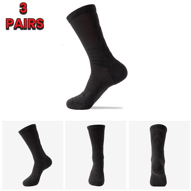 3 Paar Outdoor-Sportsocken für Damen und Herren, geeignet für Fitness, Wandern, Basketball, Fußball, Radfahren und Laufen