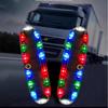 Solar Warning Light Car Rear Collision Prevention Free Breathing Light Motorcycl Electric Vehicle Bicycle Led Tail Flashing Ligh