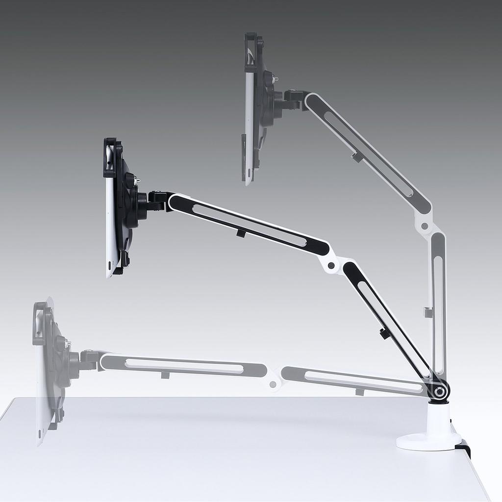 SANWA SUPPLY Arm for iPads and Tablets Compatible with Inches CR-LATAB9 7-11