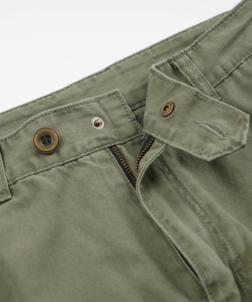 FRIZMWORKS Canvas French Work Pants _ Olive