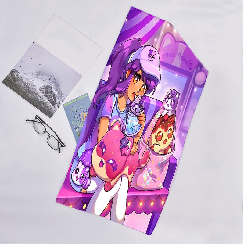Pixel Game Fashion Beach Towel: Ideal for Summer Adventures Soft, absorbent and quick drying suitable for swimming and bathing