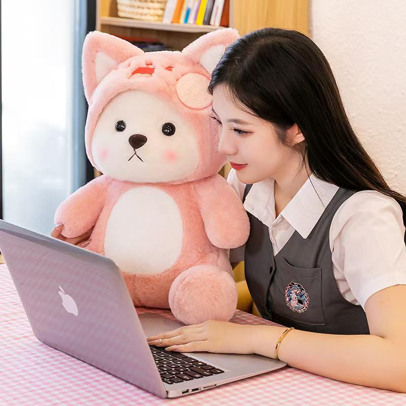 Adorable Transforming Bear Plush Toy for Kids