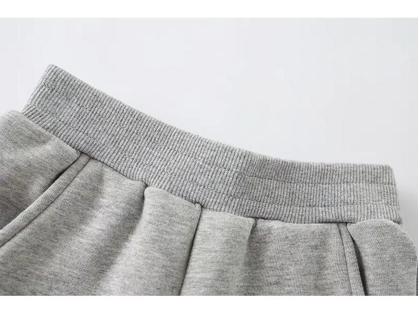 Dziecięce sportowe spodnie dresowe z podszewką z polaru na jesień/zimę - Przytulny, wszechstronny krój dla chłopców i dziewcząt