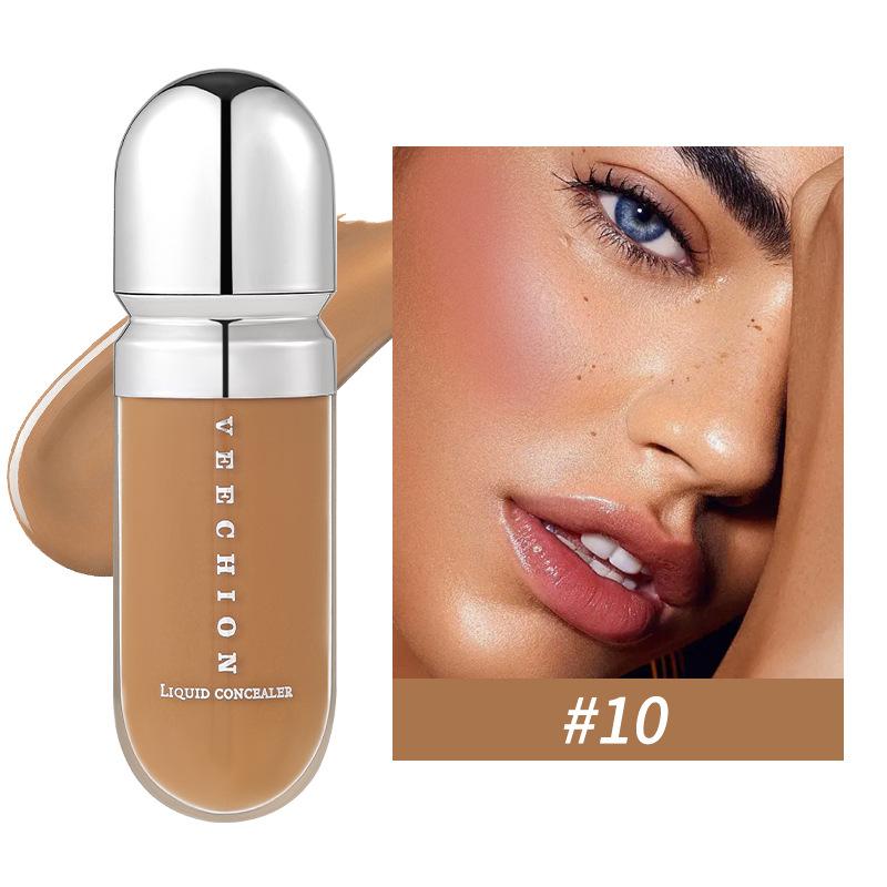 Corrector de față Liquid Rezistent la apă Acoperire completă Machiaj Fond de ten Base Paleta Cosmetice pentru machiaj profesional